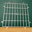 10pcs  3D Sequins Wall Panels Transparent Grid Background Board For Advertisement Wedding Backdrops Plate