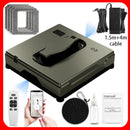 Intelligent window cleaning Robot, dual water spray, application control, frameless glass cleaning