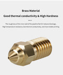 Hotend Kit For Elegoo Neptune 4 For 3D Printer Upgraded Copper Pipe Metal Heater Block Brass Nozzle Heating Rod Thermistor