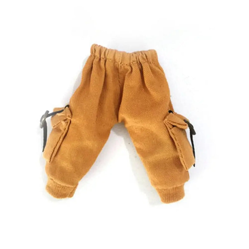 Obitsu11 Clothes Tooling Style Cotton Pants High Quality Casual Pocket Trousers For Ob11 Dolls Accessories Kids Toys