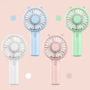 Portable Handheld Fan Small Cooling Fan USB Rechargeable Eyelash Eyelash Mute Cooler Handheld Fan Mini USB Rechargeable Desk
