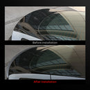 Rear Trunk Spoiler For Tesla New Model 3 Highland 2024 Tail Wing Bright Matte Carbon Pattern Black Accessories