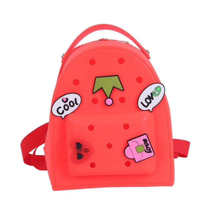 Sandproof Summer Hole Beach Bag DIY EVA Bogg Backpack Shouldbag Portable Travel Storage Bag Gif for Kids