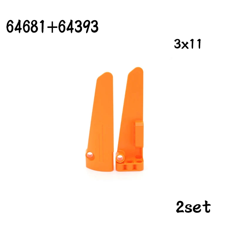 NEW Technical Panel Plate DIY Mechanical Building Blocks MOC Car Parts Brick Toy Gift  24119 62531 64782 11954 18944 18945 24116