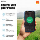 SmarDeer Electronic Door Lock Tuya Smart Lock with 5-in-1 Fingerprint Lock Keyless Entry via Fingerprint/Coed/Card/App