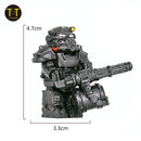 MOC Military Armor Soldiers Mini Anime Action Figures Weapons Robots Mecha Building Blocks Bricks DIY Toys for KIDS gift