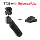 Ulanzi TT38 One-click Quick Release Tripod Uka Tripod Top Handle Grip for Camera Netting bracket with a Hidden Hook 180° Tilt