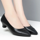 Zapatos De Mujer Women Fashion Brand New Black Patent Leather Shoes for Office Lady Classic Comfort Spring Summer Pumps A28