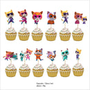 Cartoon Disney Superkitties Birthday Party Baptism Disposable Tableware Brooch Spiral Paper Straw Party Supplie Decorate Packing