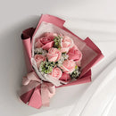 Soap Flower Bouquet Valentine's Day Gifts Creative Rose Soap Flower Mothers Day Gift Rose Soap Flower Creative Fake Flower Decor