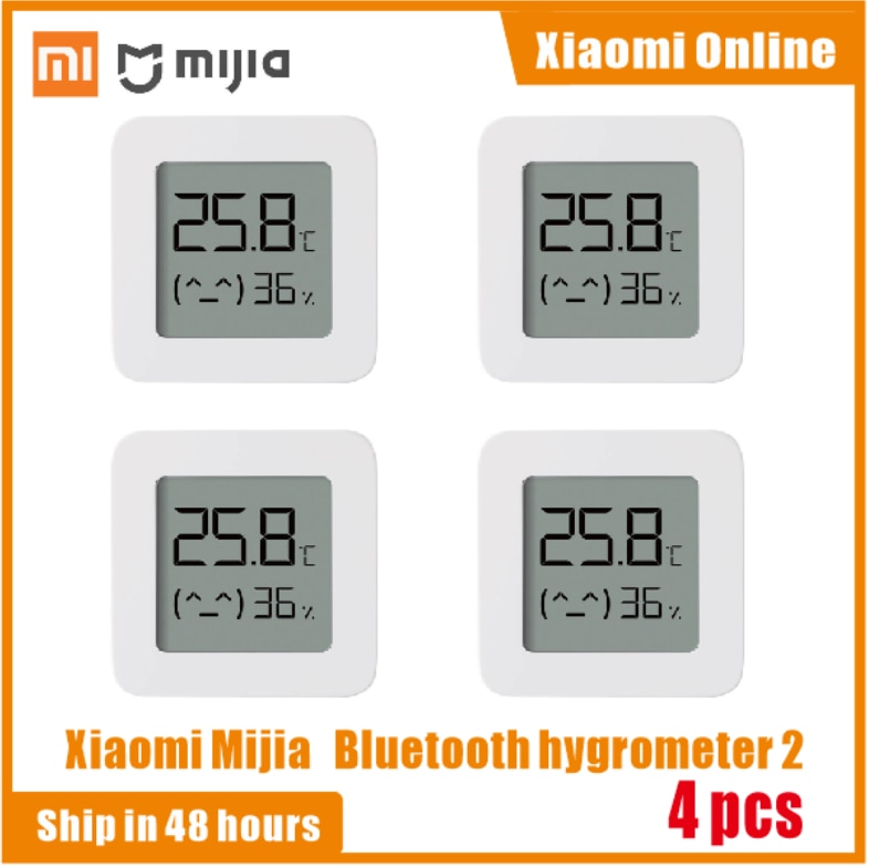 2020New Version Xiaomi Mijia Bluetooth Thermometer 2 Wireless Smart Electric Digital Hygrometer Thermometer Humidity Sensor Home