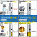 Entrance door 60 70 80 90 mm lock cylinder 5 keys 6 keys anti-theft entrance zinc alloy aluminum alloy brass door lock