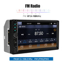 ESSGOO 7 Inch Carplay/Android Auto Double 2 DIN Car Stereo Stereo Head Unit Radio AUX FM USB Multimedia MP5 Player