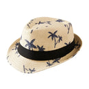 Straw Sun Hat Mens Womens Casual Breathable Cowboy Wide Brim Jazz Hat Sun Protection Fashion Beach Caps Summer
