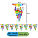 Disney number building blocks cartoon animation table decoration father's day graduacion party stickers decoration anniversaire