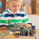 769PCS WW2 Battle Of Budapest Bridge Scene Building Blocks Classic War View Model Bricks Set With Figures Children DIY Toy Gift