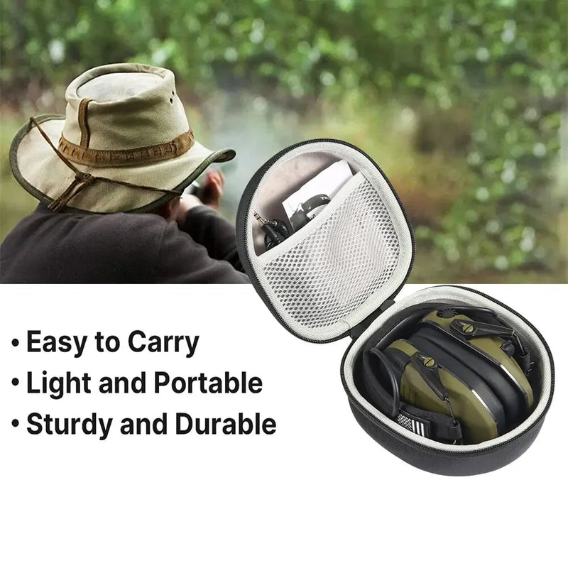 Electronic Earmuffs Active Headphones Adjustable Range Shooting Hunting Hearing ear Protection Noise Canceling headphones