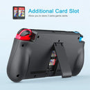 NEWDERY 10000mAh External Battery Station for Nintendo Switch/Switch OLED Backup Charger Case Support PD Quick Charging Power