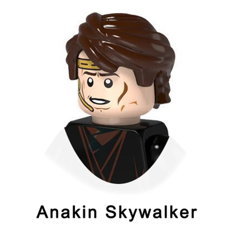 ARC Clone Troopers Building Blocks LUKE Skywalker Mandalorians Boba Fett Palpatine Yoda R2D2 Bricks Action Figures Toys