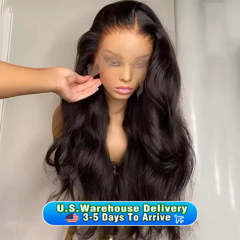Body Wave 13x4 Lace Front Wig 13x6 HD Lace Frontal Wigs Human Hair For Women Pre Plucked 40 Inch Lace Front Wigs Cheap on Sale