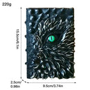2022 Halloween 3D One-Eyed Dragon Devil's Eye Prop Book Hardcover Resin Cover Diary Book Craft Decoration Easter Gift