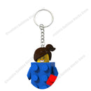 Hot Selling Classic Series keychain Mini 3D Character Model Set Building Blocks Assembling Toys Children's Birthday Gifts
