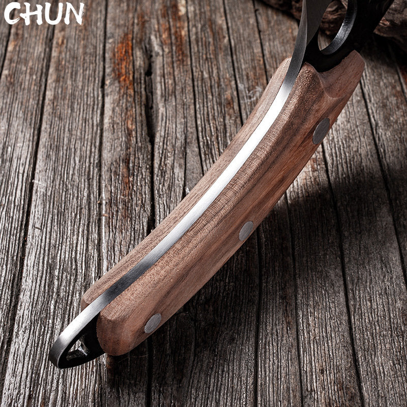 CHUN Handmade Boning Kitchen Knife 5Cr15Mov Stainless Steel Fishing Filleting Knives Set Outdoor Serbian Cooking Butcher Cleaver