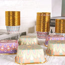 50Pcs Thickened Muffin Cupcake Liner Gold Cake Wrappers Baking Cake Tray Case Pastry Tools Birthday Wedding Party Decorations