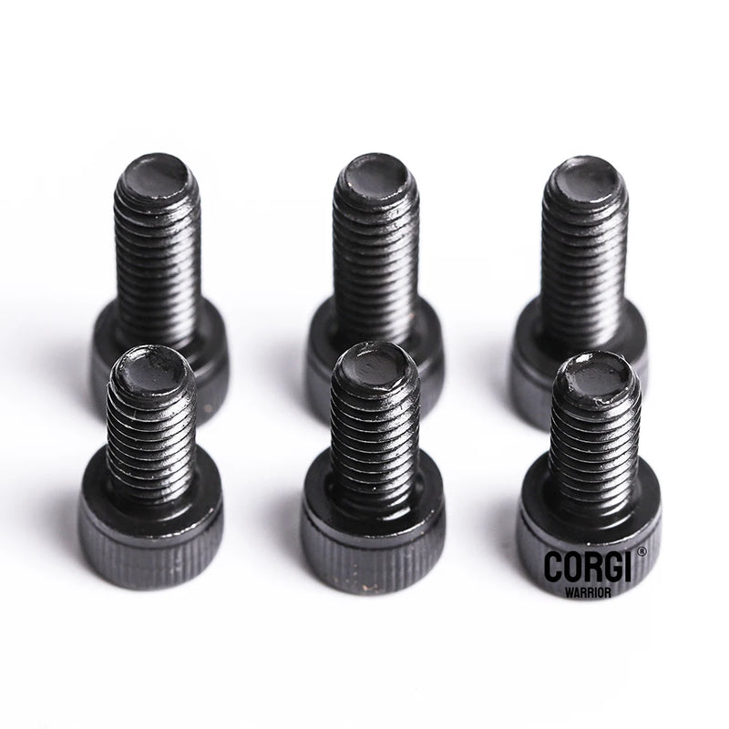 Black 1140 Hex Socket Cap Head Screws Set M2 M2.5 M3 M4 M5 M6 M8 M10 DIN912 12.9 Grade Carbon Steel All Sizes Allen Bolts Nuts