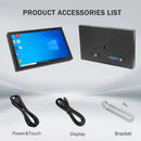 laptop 7 Inch Mini TFT Monitor 1024x600 high pixel LCD Screen Display With HD/VGA/AV Video Input For Home Security Camera