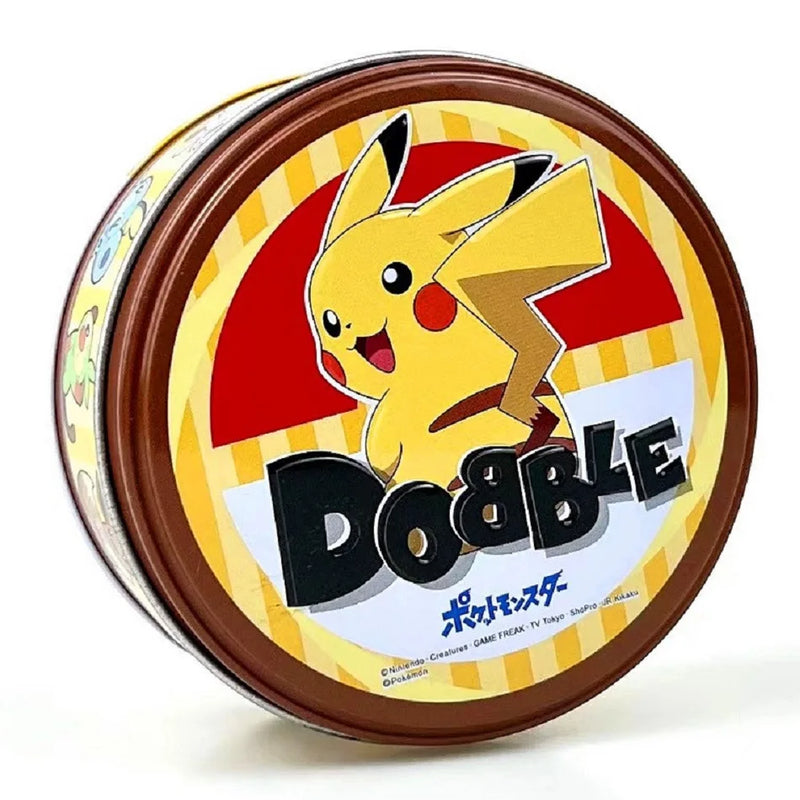 36style Pokemon Double juego Cards Spot It HP Dobble Card Game Party Board Holidays Sports Cartoon Kids Educational Toy Gifts