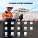 CIGMAN CD-120G Laser Measurement Tool 4X Camera P2P Technology IP68 2.4inch IPS Display Humanized UI Digital Point Finder
