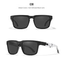 KDEAM Brand Hot Selling Square Polarized Men Sunglasses Brief And Fashion Design Leisure Women Shades Fishing Driving Glasses