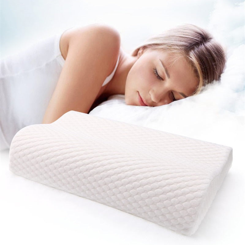 Memory Foam Neck Pillow Orthopedic Cervical Coccyx Massager Pillows For Sleeping Slow Rebound Health Care Pain Release Bedding