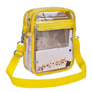 Transparent Crossbody Bag PVC Single Shoulder Women's Mobile Phone Bags Versatile And Simple Waterproof Small Square Bag