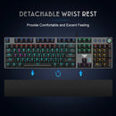AULA F2088 Mechanical Gaming Full Key Programmable Macro Keyboard Anti-ghosting Switch Wire Mixed Light Korea Russian Arabic cap
