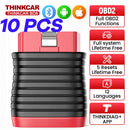 THINKCAR BD6 OBD2 Bluetooth Scanner Full System Diagnostic OIL IMMO ETS BLEED Brake Reset Lifetime Free Auto VIN Car Code Reader