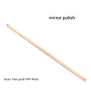 10pcs Stainless Steel Straight Cuff Bangle Blank Plain Rod Bracelet Diy Laser Engraving Bracelet Jewelry Charms Accessories