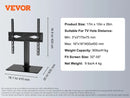 VEVOR TV Stand Mount Swivel Tall TV Stand for 32-55/ 65/ 85 inch TV Height Adjustable Portable Floor TV Stand Max VESA 600x800mm