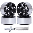 Hobbypark Premium1.0 Alumimum Beadlock Wheels for 1/18 1/24 RC Crawler Car RC Accessories