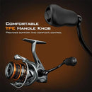 KastKing Kestrel Spinning Fishing Reel 1000 SFS Carbon Body 10+1 Stainless-Steel Double Shielded Ball Bearings, 6.2:1 Gear Ratio