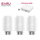 Tuya Smart ZigBee Radiator Actuator TRV Programmable Thermostatic Radiator Valve App Remote Temperature Controller Support Alexa