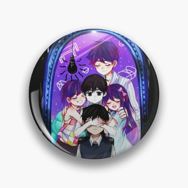 Omori Badge Pines Pin Manga Metal Shirt Broches Pin Clothes Lapel Funny