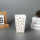 10Pcs Team Boy Team Girl Popcorn Cup Packaging Snack Paper Box for Gender Reveal Party Decoration Baby Shower Supplies Gift Box