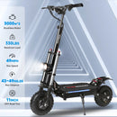 6000W Powerful Electric Scooter 60V 38Ah Max Speed 80km/h 80km Range 11'' Tire Dual Shock Absorbing Folding EScooter for Adults