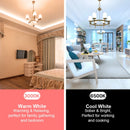 6pcs Bayonet Light Bulb AC220V 9W 900LM B22 LED Bulbs 3000K 4000K 6500K BC A60 GLS Energy Saving LED Light Bulbs Non-dimmable