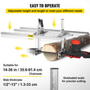 SucceBuy Chainsaw Mill Planking Milling 24 36 48 In Guide Bar Wood Lumber Cutting Portable Sawmill Aluminum Steel Chain Saw Mill