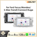 Android Car Radio Player for Ford Focus 2 Mondeo S MAX C Mondeo Galaxy Transit Connect 2010 Kuga Car Stereo Multimedia Audio GPS