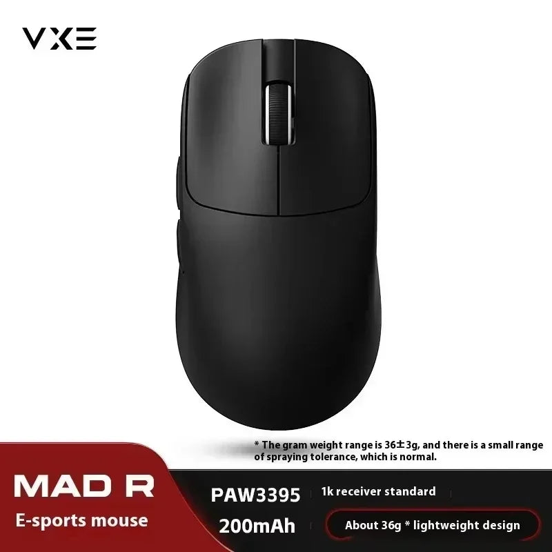 VGN VXE MAD R MAJOR Gaming Mouse  8K  PAW3950 Sensor FPS Wireless Mouse Light Weight Low Latency 36g Customize PC Gamer E-sports