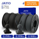 JAYO 5 Rolls 3D PETG / High Speed Matte PETG 3D Filament 1.75mm 30mm/s - 600mm/s Print Range PETG 3D Printer Filament for 3D